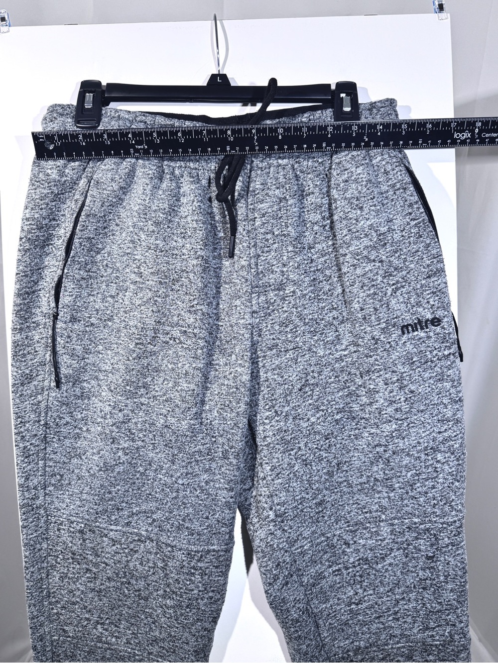 Fleece Joggers Cozy Cuffed Athletic Sweatpants Lounge Pants Large L